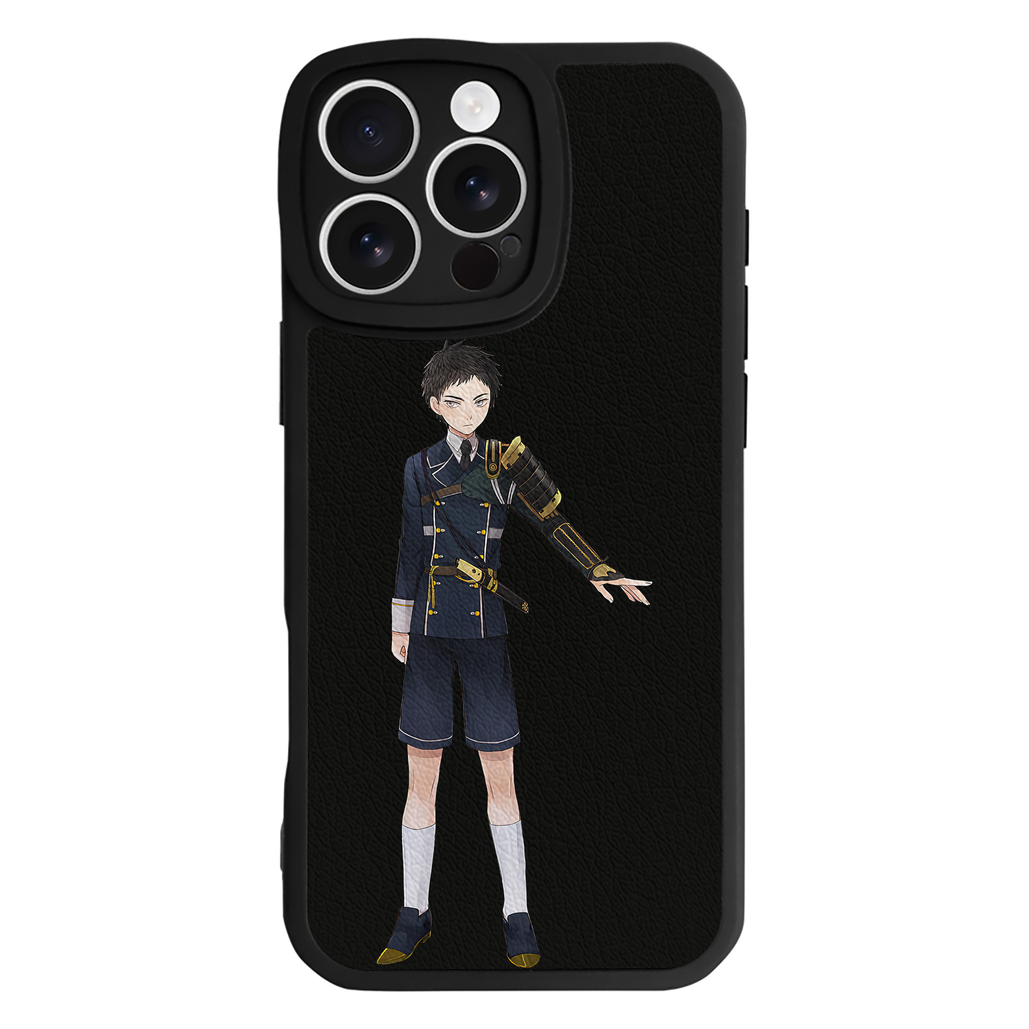 （画像用） 刀剣乱舞 Touken Ranbu 【iPhone 16シリーズ対応】シリコンスマホケース（レザー調） 材質：シリコン